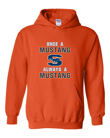 Sachse Mustangs Once A Men's Hoodie