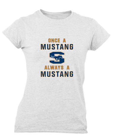 Sachse Mustangs Once A Women's Premium SS T-Shirt
