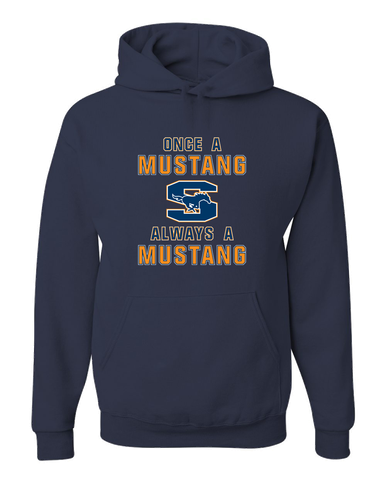 Sachse Mustangs Once A Men's Premium Hoodie