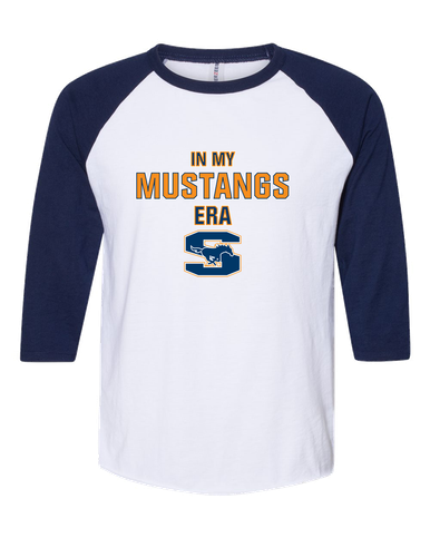 Sachse Mustangs Era #1 Women's Baseball T-Shirt