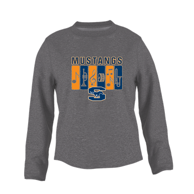 Sachse Mustangs Band # 2 Women's Sweatshirt