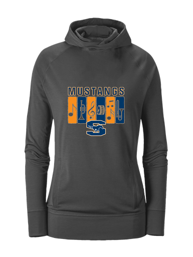Sachse Mustangs Band # 2 Women's Hoodie