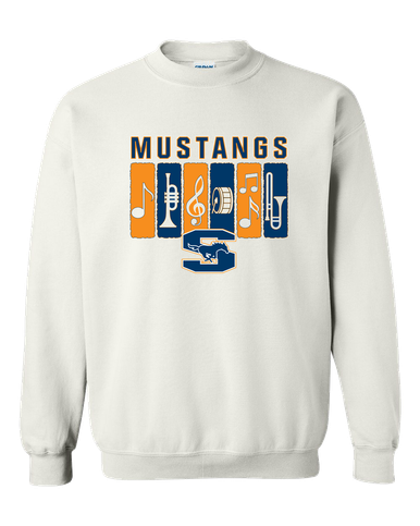 Sachse Mustangs Band # 2 Men's Sweatshirt