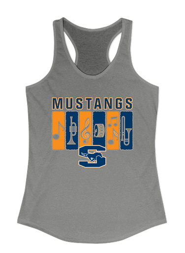 Sachse Mustangs Band # 2 Women's Tank Top