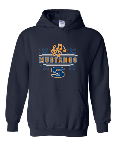 Sachse Mustangs Band # 3 Men's Hoodie