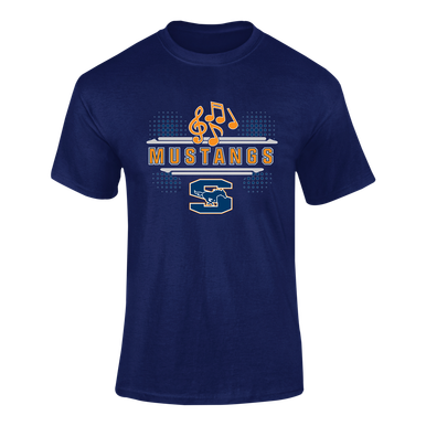 Sachse Mustangs Band # 3 Men's SS T-Shirt