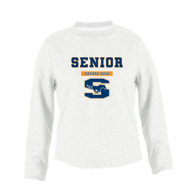 Sachse Mustangs Senior #2 Women's Sweatshirt