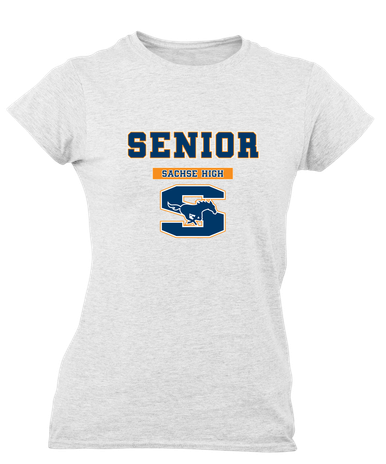 Sachse Mustangs Senior #2 Women's SS T-Shirt