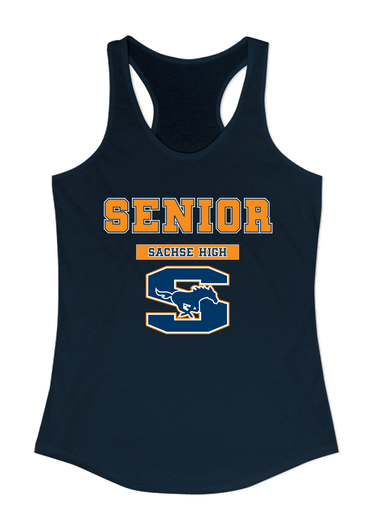 Sachse Mustangs Senior #2 Women's Tank Top