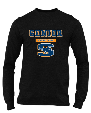 Sachse Mustangs Senior #2 Men's Premium LS T-Shirt
