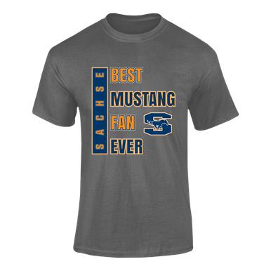 Sachse Mustangs Best Mustang Fan Men's Premium SS T-Shirt