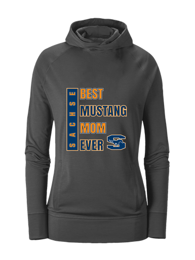 Sachse Mustangs Best Mustang Mom Women's Hoodie