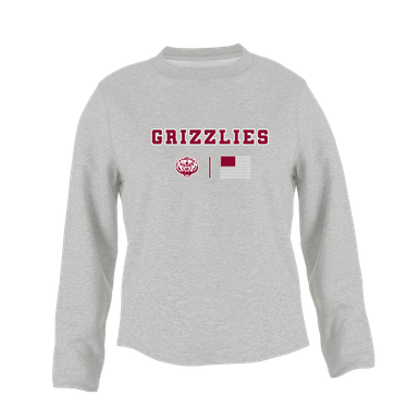 Granite Hills Grizzlies Team Colors Flag Women's Sweatshirt