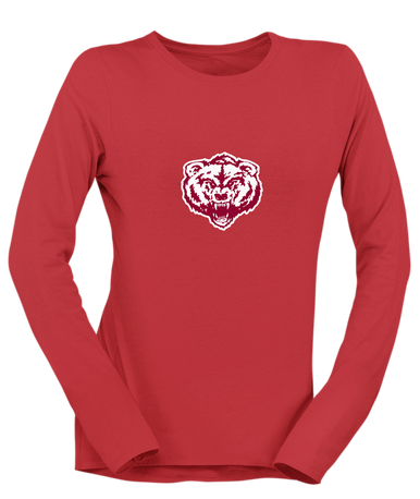 Granite Hills Grizzlies Mascot #1 Women's LS T-Shirt