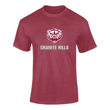 Granite Hills Grizzlies Mascot #2 Men's SS T-Shirt