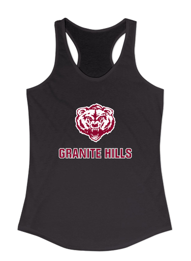 Granite Hills Grizzlies Mascot #2 Women's Tank Top