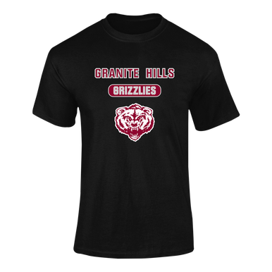 Granite Hills Grizzlies Mascot #3 Men's Premium SS T-Shirt