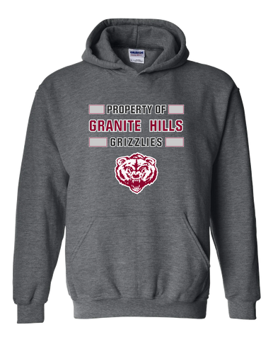 Granite Hills Grizzlies Property Of Men's Hoodie