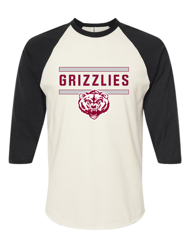 Granite Hills Grizzlies Mascot #5 Men's Baseball T-Shirt