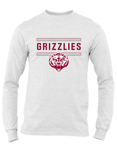 Granite Hills Grizzlies Mascot #5 Men's Premium LS T-Shirt