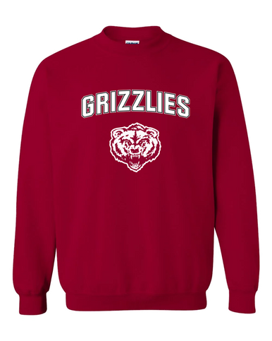 Granite Hills Grizzlies Mascot #6 Men's Sweatshirt