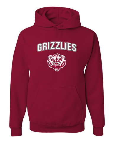 Granite Hills Grizzlies Mascot #6 Men's Premium Hoodie