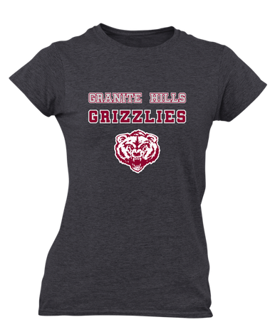 Granite Hills Grizzlies Spirit Women's SS T-Shirt