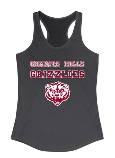 Granite Hills Grizzlies Spirit Women's Tank Top