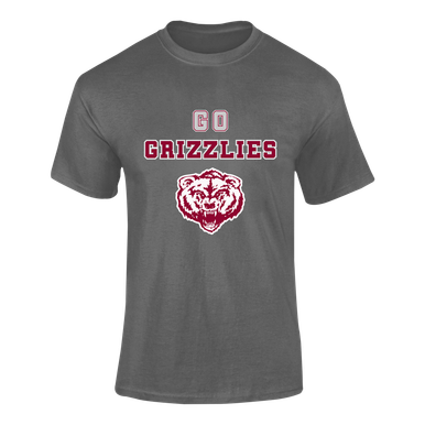 Granite Hills Grizzlies Go Team Men's SS T-Shirt