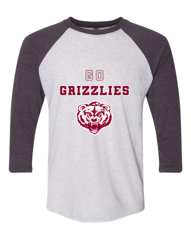 Granite Hills Grizzlies Go Team Men's Baseball T-Shirt