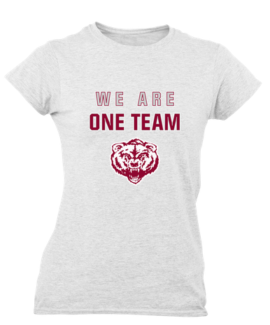 Granite Hills Grizzlies We Are One Team Women's Premium SS T-Shirt
