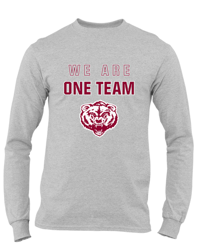 Granite Hills Grizzlies We Are One Team Men's LS T-Shirt