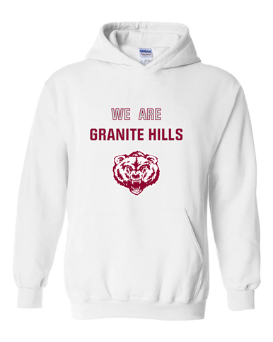 Granite Hills Grizzlies We Are Men's Hoodie