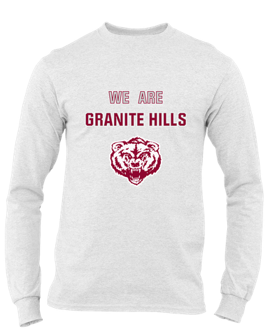 Granite Hills Grizzlies We Are Men's Premium LS T-Shirt