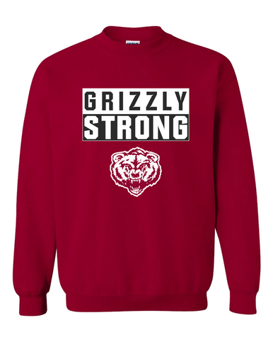 Granite Hills Grizzlies Strong #1 Men's Sweatshirt