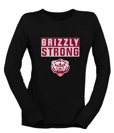 Granite Hills Grizzlies Strong #1 Women's Premium LS T-Shirt