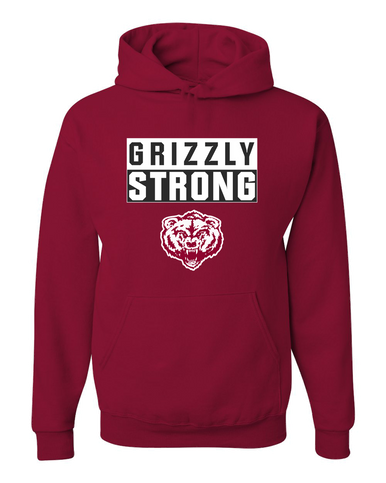 Granite Hills Grizzlies Strong #1 Men's Premium Hoodie