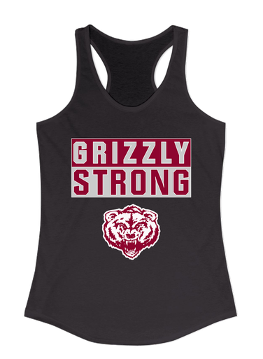 Granite Hills Grizzlies Strong #1 Women's Tank Top