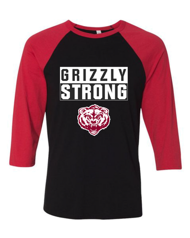 Granite Hills Grizzlies Strong #1 Men's Baseball T-Shirt