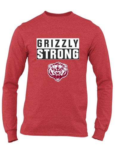 Granite Hills Grizzlies Strong #1 Men's Premium LS T-Shirt