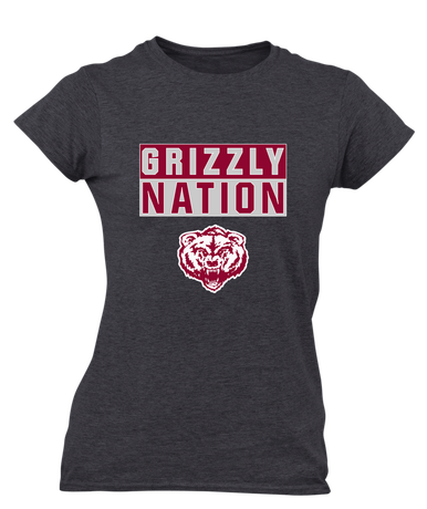 Granite Hills Grizzlies Nation #1 Women's Premium SS T-Shirt