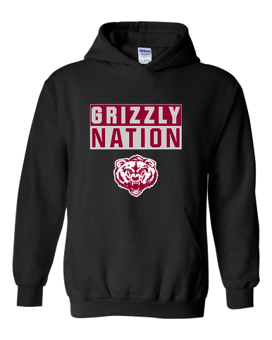 Granite Hills Grizzlies Nation #1 Men's Hoodie