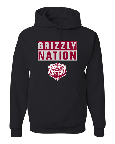 Granite Hills Grizzlies Nation #1 Men's Premium Hoodie
