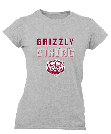 Granite Hills Grizzlies Strong #2 Women's SS T-Shirt