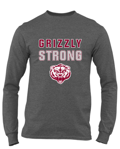 Granite Hills Grizzlies Strong #2 Men's LS T-Shirt