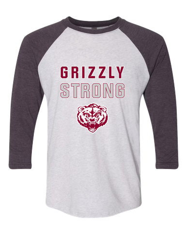 Granite Hills Grizzlies Strong #2 Men's Baseball T-Shirt