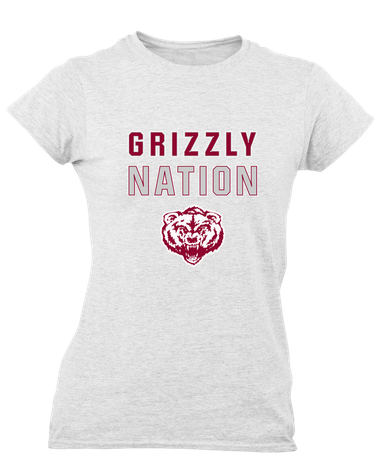Granite Hills Grizzlies Nation #2 Women's SS T-Shirt