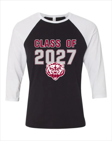 Granite Hills Grizzlies Class of 2027 Women's Baseball T-Shirt