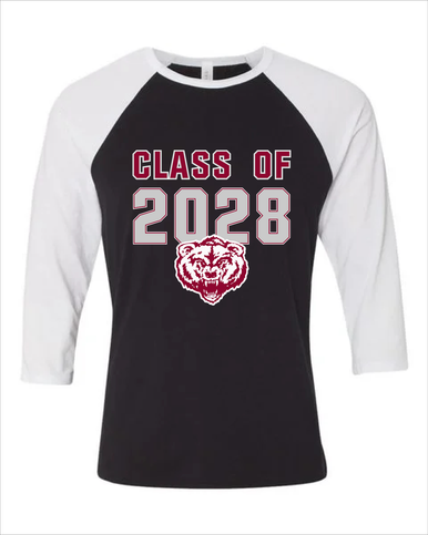 Granite Hills Grizzlies Class of 2028 Men's Baseball T-Shirt