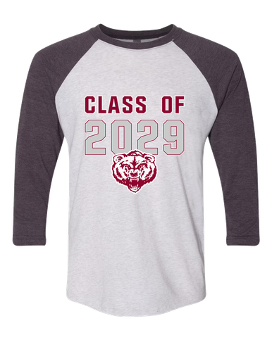 Granite Hills Grizzlies Class of 2029 Men's Baseball T-Shirt